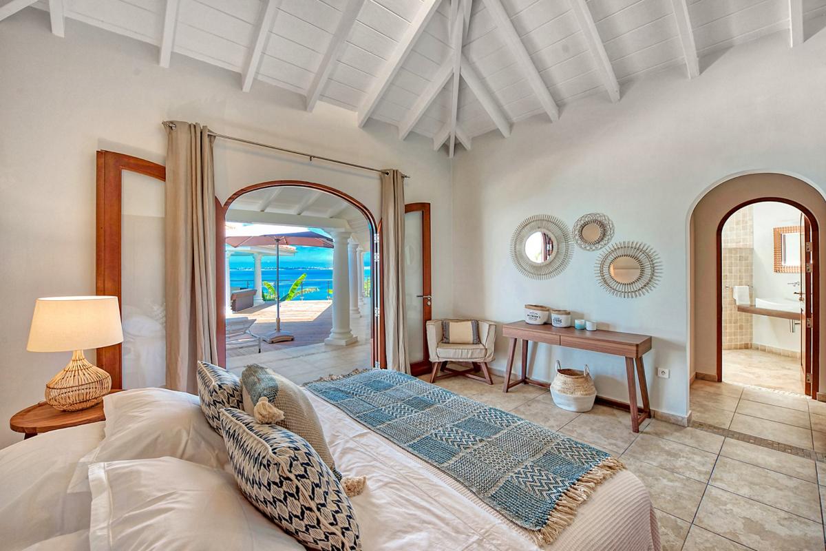 Luxury Villa Rental St Martin - The bedroom 2